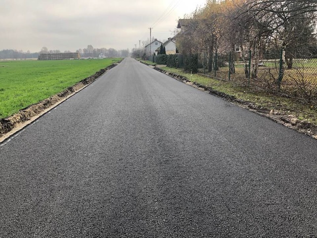 Przebudowa drogi gminnej Lipice - Nowa Huta