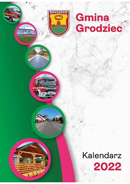 Kalendarz Gminy Grodziec na 2022 rok - plakat