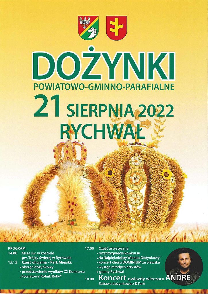 Dożynki Powiatowo - Gminno - Parafialne - plakat