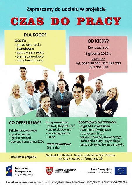 czas do pracy maly