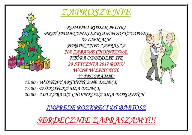 zabawa choinkowa 2017 maly