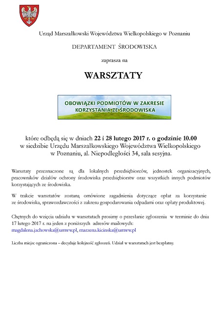 PLAKAT ogłoszenie maly