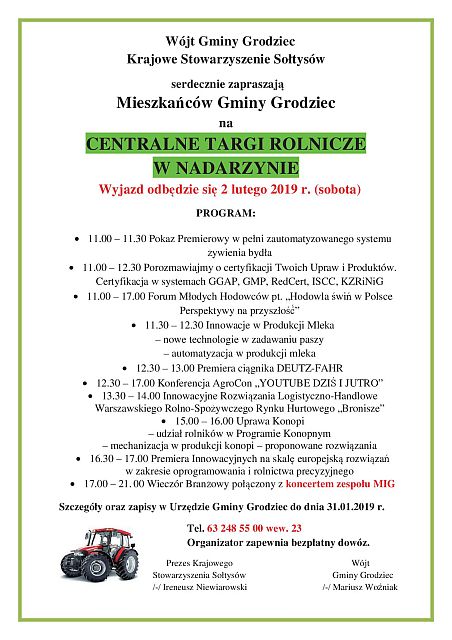 CENTRALNE TARGI ROLNICZE male