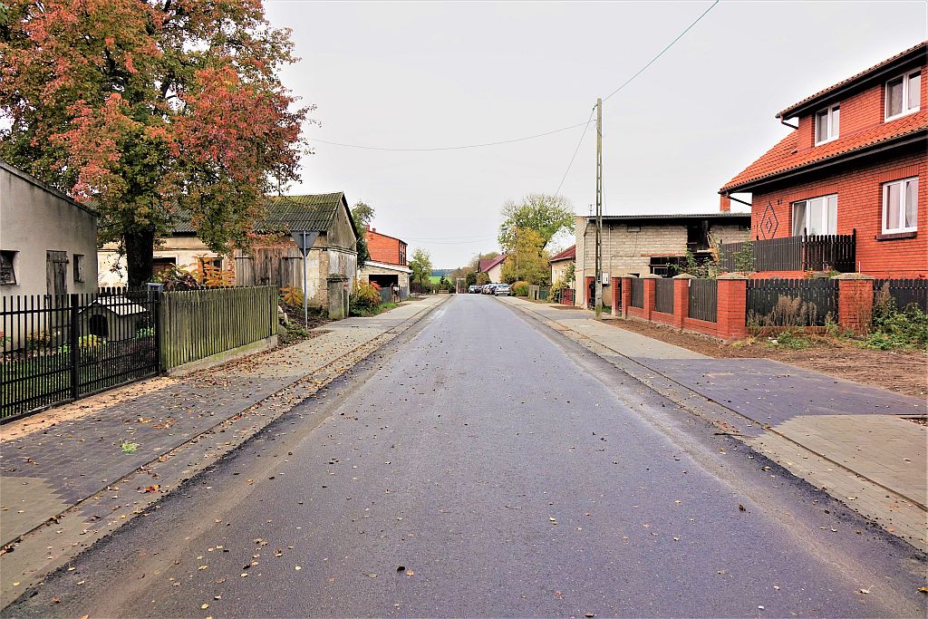Przebudowa drogi w Bialej efekt koncowy