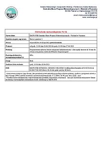 Ostrzeżenie meteorologiczne - 26.06.2023 - plakat