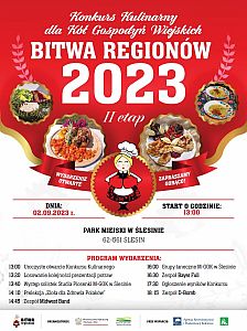 Bitwa regionów 2023 - II etap - plakat
