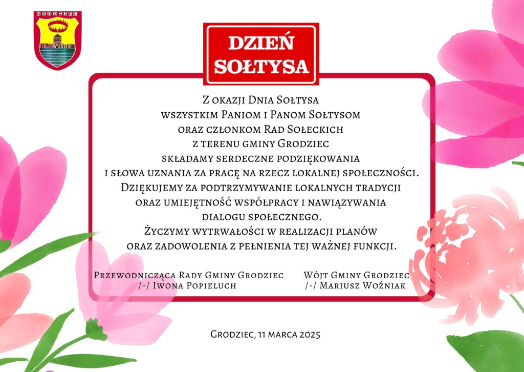 Dzień Sołtysa 2025 - plakat
