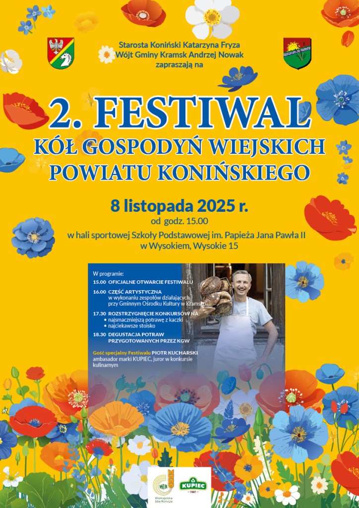 2. Festiwal Kół Gospodyń Wiejskich - plakat