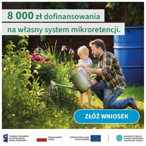 Nabór wniosków w Programie Mikroretencja - plakat