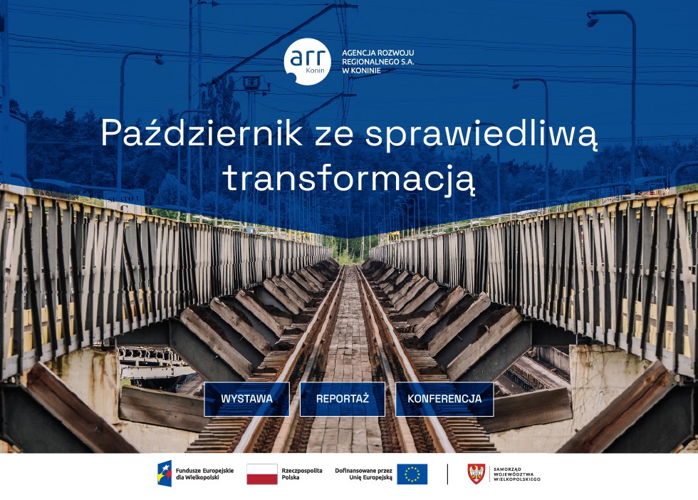 Październik ze sprawiedliwą transformacją - baner